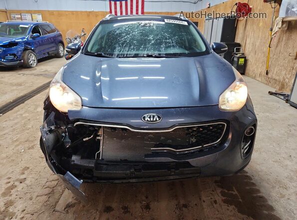 KNDPNCAC9H7271054 2017 KIA SPORTAGE Blue წინა ხედი