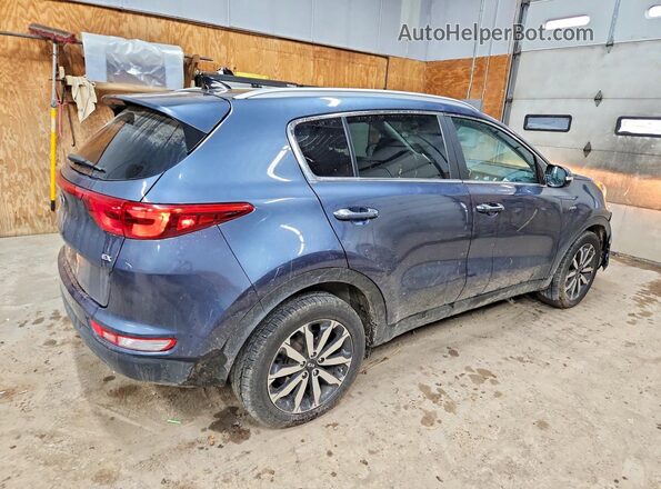 KNDPNCAC9H7271054 2017 KIA SPORTAGE Blue უკანა მარჯვენა