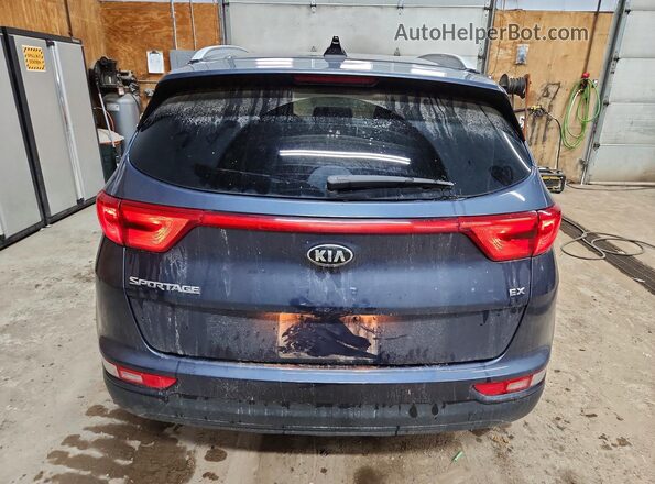 KNDPNCAC9H7271054 2017 KIA SPORTAGE Blue უკანა ხედი