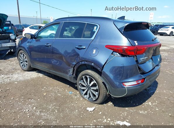 KNDPNCACXJ7310255 2018 KIA SPORTAGE Dark Blue Задня ліва чверть