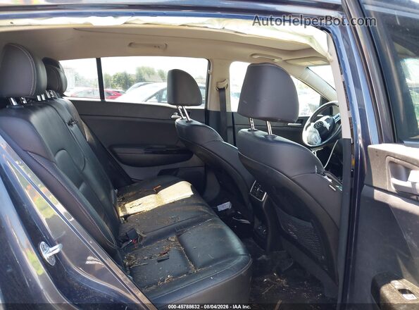 KNDPNCACXJ7310255 2018 KIA SPORTAGE Dark Blue Вид наклейки з VIN-кодом
