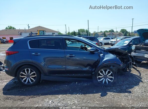 KNDPNCACXJ7310255 2018 KIA SPORTAGE Dark Blue Панорамний вид салону 360°
