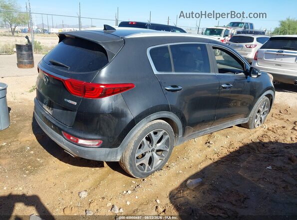 KNDPR3A62H7218324 2017 KIA SPORTAGE Black Rear right