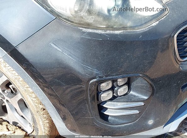 KNDPR3A62H7218324 2017 KIA SPORTAGE Black Front view