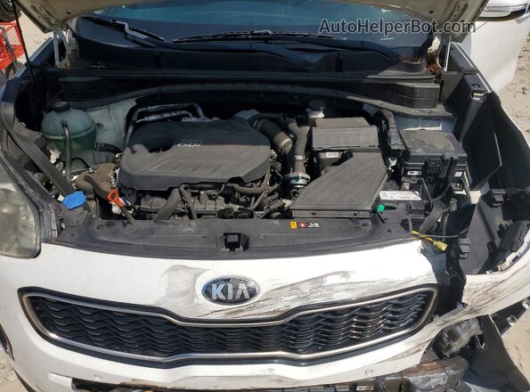 KNDPR3A62J7370853 2018 KIA SPORTAGE Белый Вид подкапотного пространства