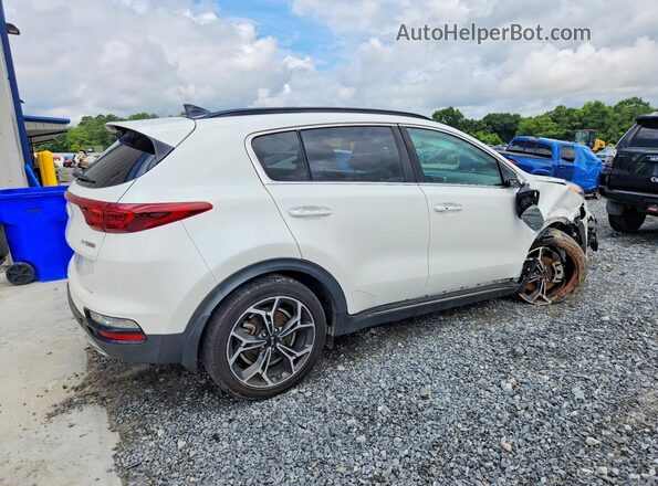 KNDPR3A62M7851903 2021 KIA SPORTAGE White Tył prawy