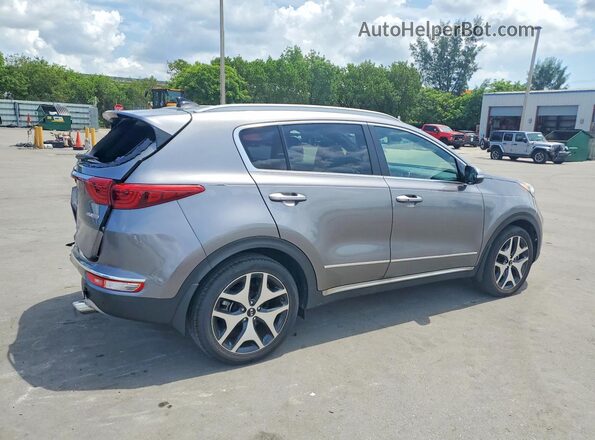 KNDPR3A63H7159901 2017 KIA SPORTAGE Gray Rear right