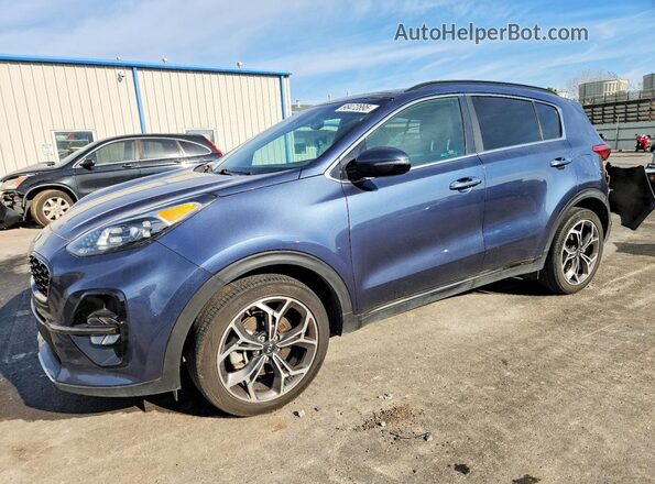 KNDPR3A64M7875636 2021 KIA SPORTAGE Gray Rear left