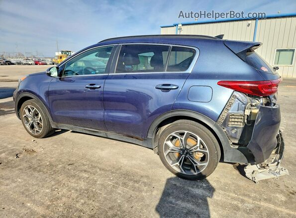 KNDPR3A64M7875636 2021 KIA SPORTAGE Gray Rear view