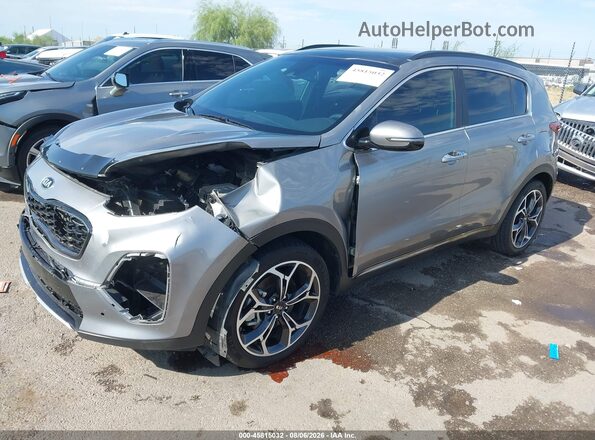 KNDPR3A64N7974409 2022 KIA SPORTAGE Gray Передня ліва чверть