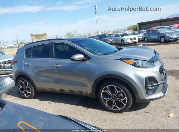 KNDPR3A64N7974409 2022 KIA SPORTAGE Gray Панорамний вид салону 360°