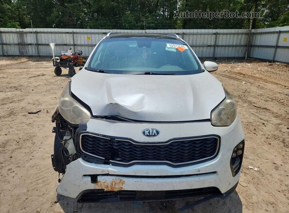 KNDPR3A65H7203946 2017 KIA SPORTAGE White Widok z przodu