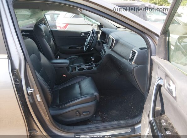KNDPR3A68H7146366 2017 KIA SPORTAGE Gray Вид салону спереду