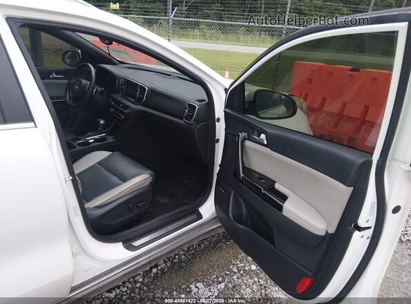 KNDPR3A6XH7126782 2017 KIA SPORTAGE White Vista interior delantera