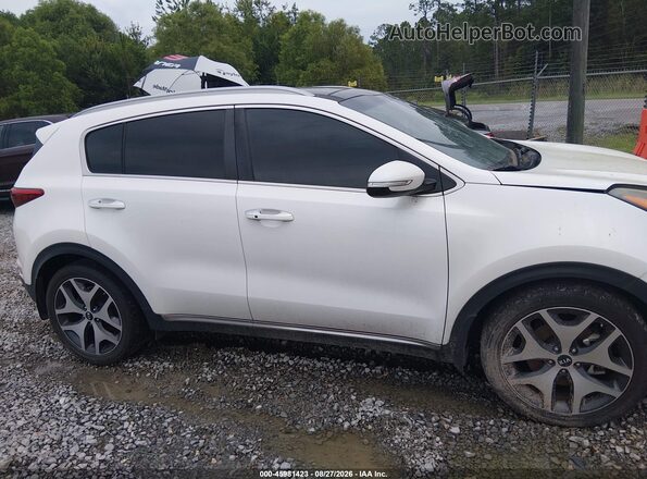 KNDPR3A6XH7126782 2017 KIA SPORTAGE White Vista interior trasera