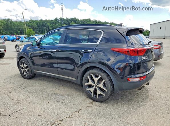 KNDPRCA60J7404689 2018 KIA SPORTAGE Black უკანა მარცხენა