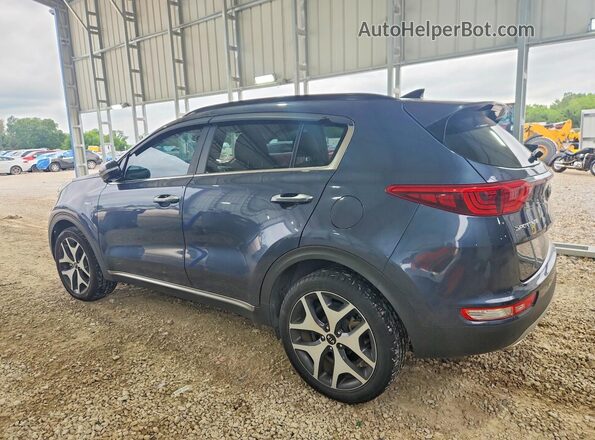 KNDPRCA63K7539781 2019 KIA SPORTAGE Blue Rear left