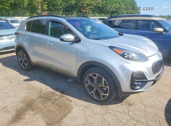 KNDPRCA63L7719585 2020 KIA SPORTAGE Gray Առջևի աջ