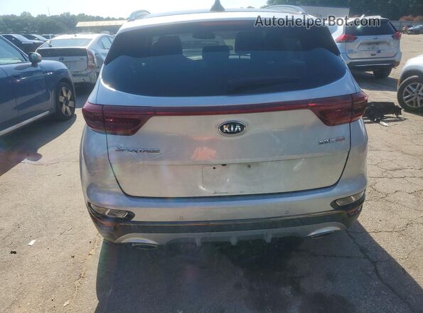 KNDPRCA63L7719585 2020 KIA SPORTAGE Gray Հետևի տեսք