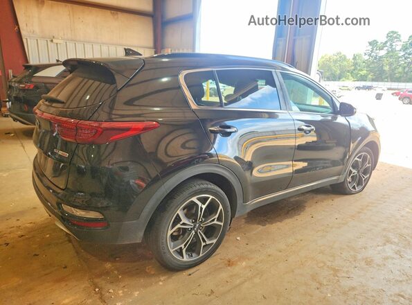 KNDPRCA64L7767113 2020 KIA SPORTAGE Black Rear right