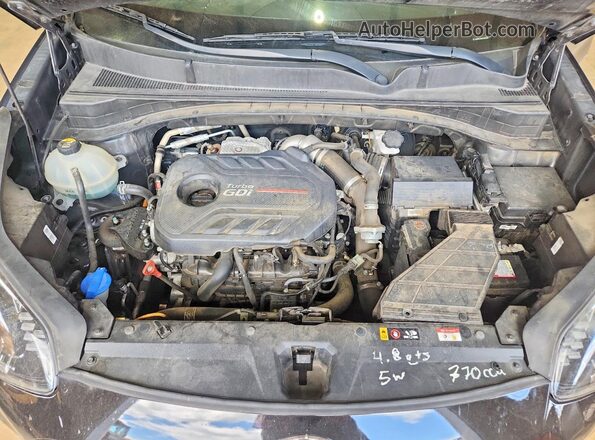 KNDPRCA64L7767113 2020 KIA SPORTAGE Black Rear interior view