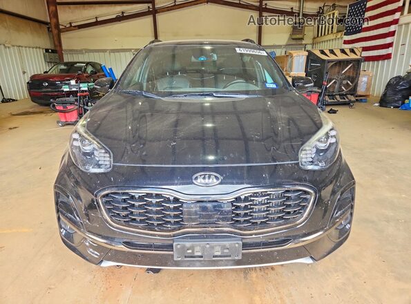 KNDPRCA64L7767113 2020 KIA SPORTAGE Black Front view
