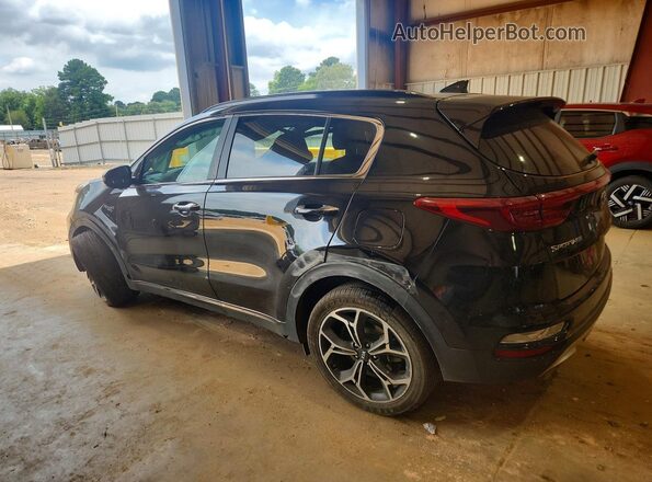 KNDPRCA64L7767113 2020 KIA SPORTAGE Black Rear left