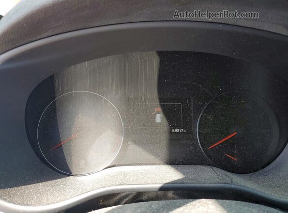 KNDPRCA65H7266822 2017 KIA SPORTAGE Red Widok zestawu wskaźników