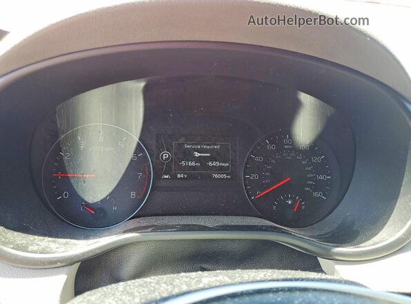 KNDPRCA65J7369700 2018 KIA SPORTAGE Красный Вид щитка приборов