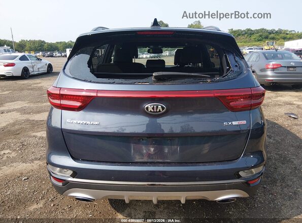 KNDPRCA67M7941497 2021 KIA SPORTAGE Blue 