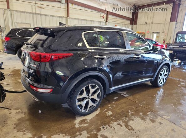 KNDPRCA68H7067456 2017 KIA SPORTAGE Black Trasero derecho