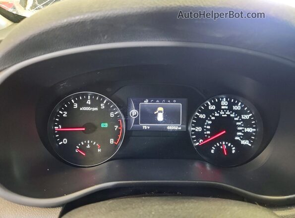 KNDPRCA68H7067456 2017 KIA SPORTAGE Black Vista del cuadro de instrumentos