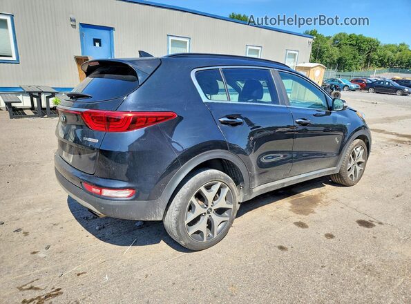 KNDPRCA69J7484901 2018 KIA SPORTAGE Black უკანა მარჯვენა
