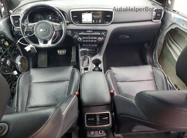 KNDPRCA69L7657190 2020 KIA SPORTAGE Silver Вид панелі приладів
