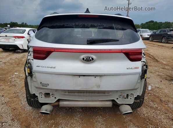 KNDPRCA69L7657190 2020 KIA SPORTAGE Silver Вид ззаду