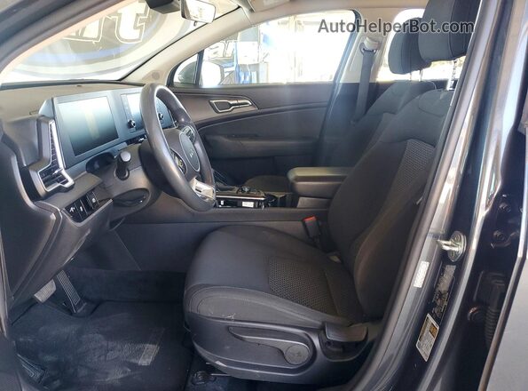 KNDPU3AF1P7152295 2023 KIA SPORTAGE Gray Widok wnętrza z przodu