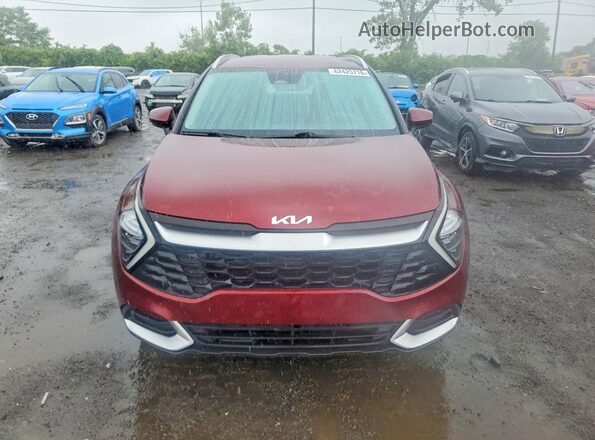 KNDPU3AF4P7138942 2023 KIA SPORTAGE Red Widok z przodu
