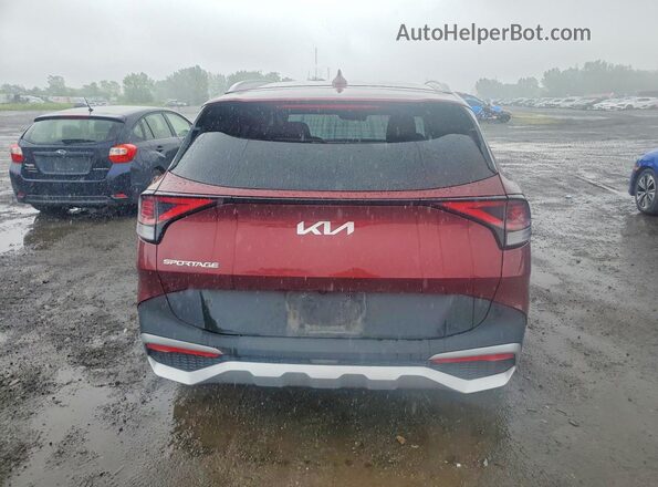KNDPU3AF4P7138942 2023 KIA SPORTAGE Red Widok z tyłu