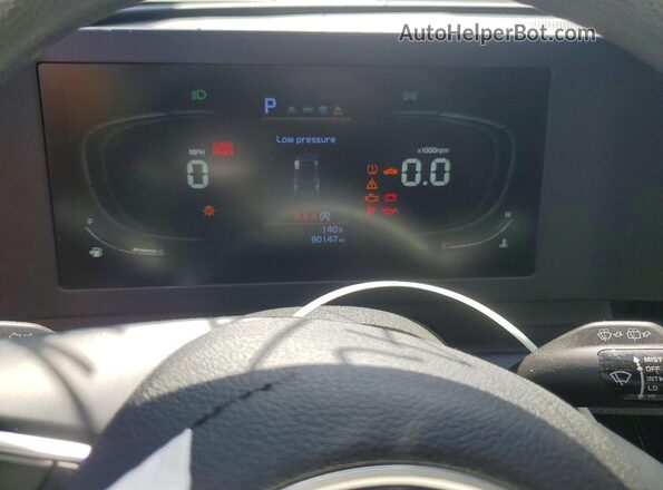 KNDPU3AF7P7142662 2023 KIA SPORTAGE Silver ხელსაწყოთა პანელის ხედი