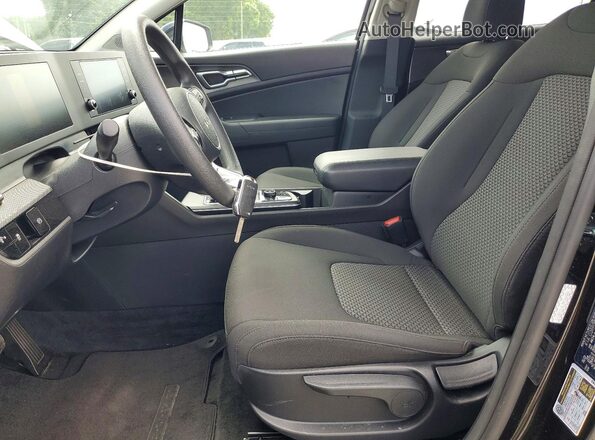 KNDPU3AF7P7148977 2023 KIA SPORTAGE Black წინა სალონის ხედი