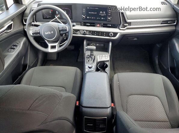 KNDPU3AF7P7148977 2023 KIA SPORTAGE Black წინა პანელის ხედი