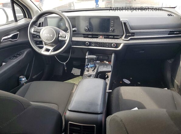 KNDPU3AF9P7067821 2023 KIA SPORTAGE White Widok deski rozdzielczej