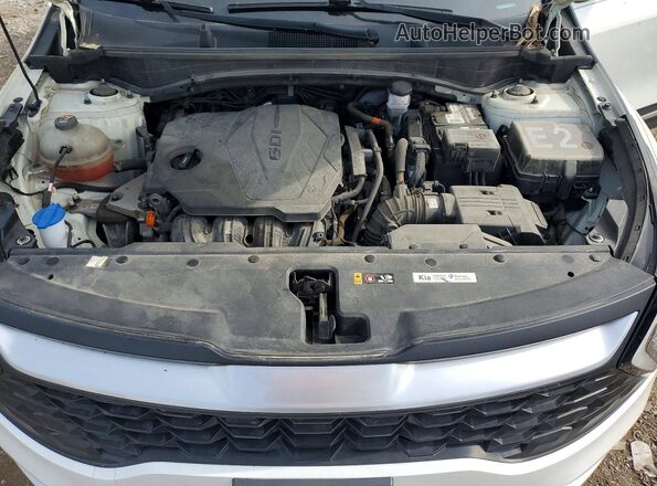 KNDPU3AF9P7067821 2023 KIA SPORTAGE White Widok komory silnika
