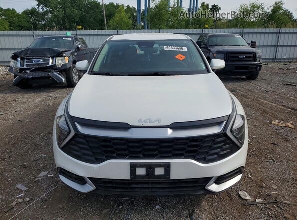 KNDPU3AF9P7067821 2023 KIA SPORTAGE White Widok z przodu