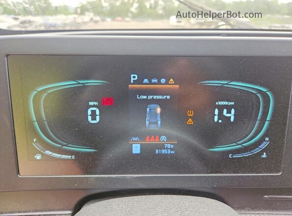 KNDPU3AF9P7091763 2023 KIA SPORTAGE Gray Widok zestawu wskaźników