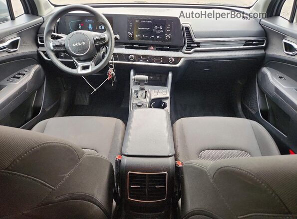 KNDPU3AF9P7091763 2023 KIA SPORTAGE Gray Widok deski rozdzielczej