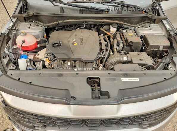 KNDPU3AF9P7091763 2023 KIA SPORTAGE Gray Widok komory silnika