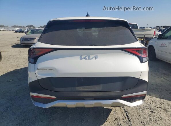 KNDPU3AFXP7033659 2023 KIA SPORTAGE White Widok z tyłu