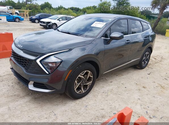 KNDPU3AFXP7175686 2023 KIA SPORTAGE Gray Vista tres cuartos delantera izquierda