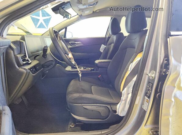 KNDPU3DF1R7270006 2024 KIA SPORTAGE Silver Вид салону спереду